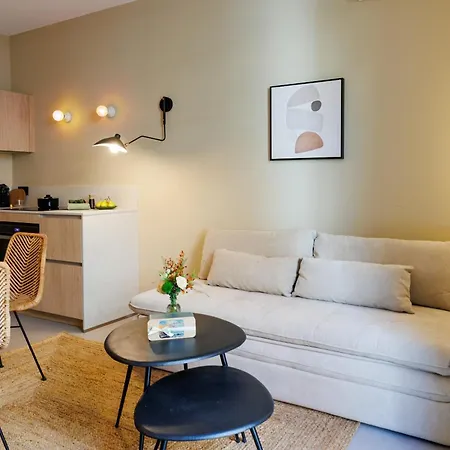 Cigale Verte Avec Terrasse Et Patio A 公寓 昂蒂布